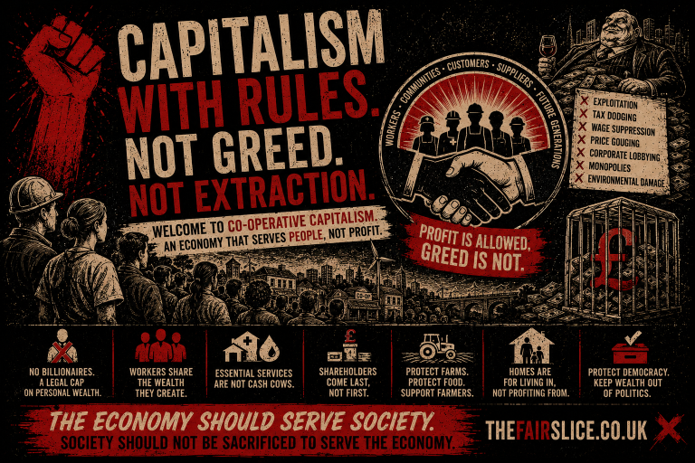 Co-operative Capitalism: Keep the Market, Remove the Greed