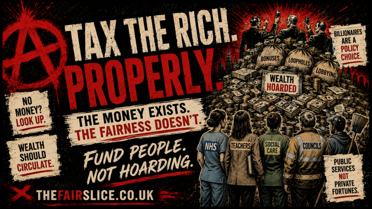 Tax the Rich. Properly